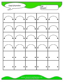 Çizgi Çalışma Sayfaları